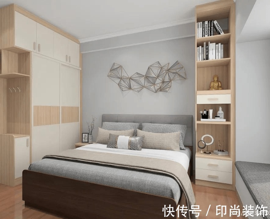 厨房|黄石印尚装饰 ▏爆改98㎡老房,厨房连推两堵墙,客厅是全小区最美的!