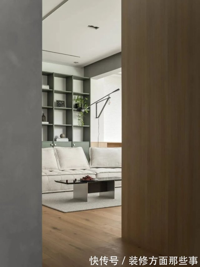 原木风|92㎡两室原木风,入户镂空玄关,全开放式餐厨厅,双蹲便+三分离