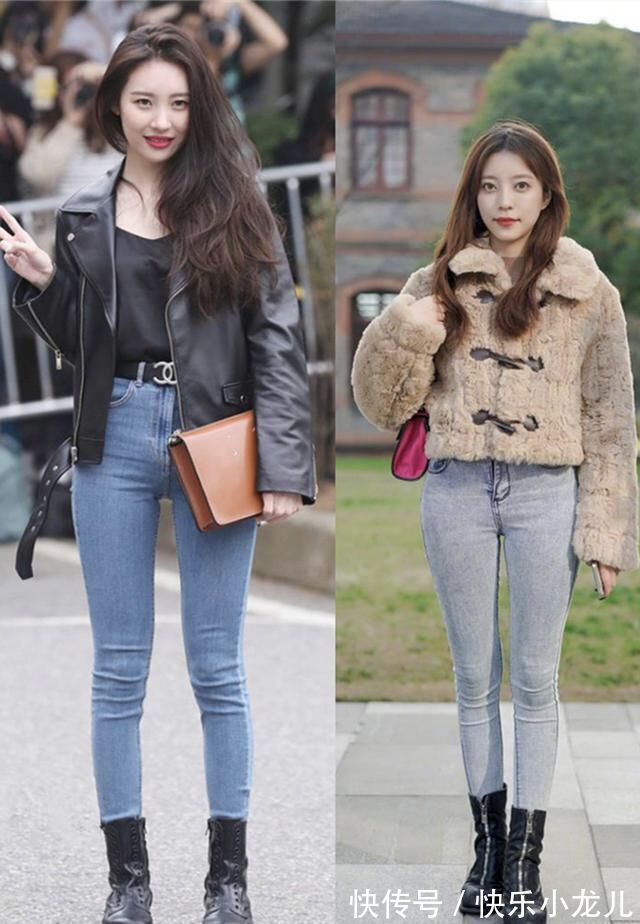 运动鞋 牛仔裤流行简约风,穿着舒适不拖沓,适合20多岁的年轻女孩