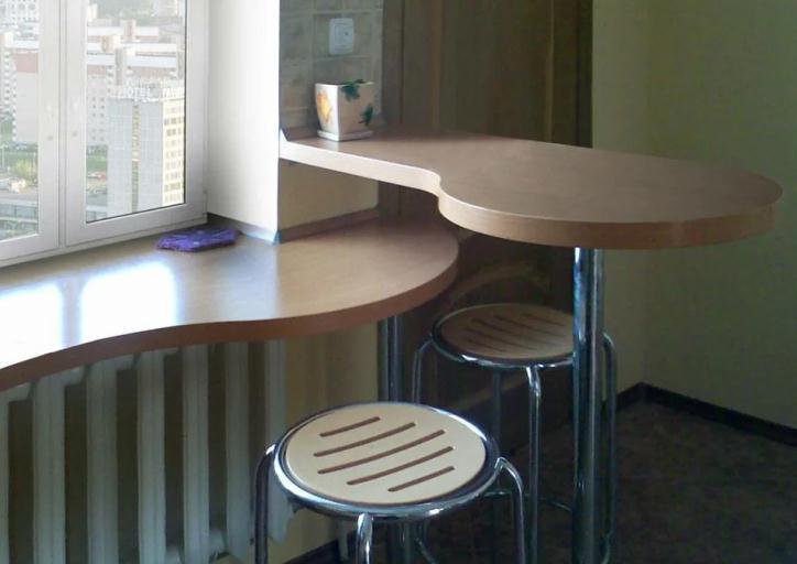 窗台桌|窗台边空着别浪费,延伸10cm宽做窗台桌,5种设计白白多个吧台区