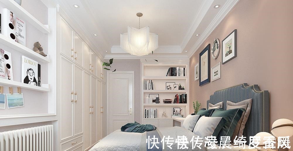 衣帽间|退休阿姨晒出自己的新家装修全屋大面积护墙板造型，温馨有个性