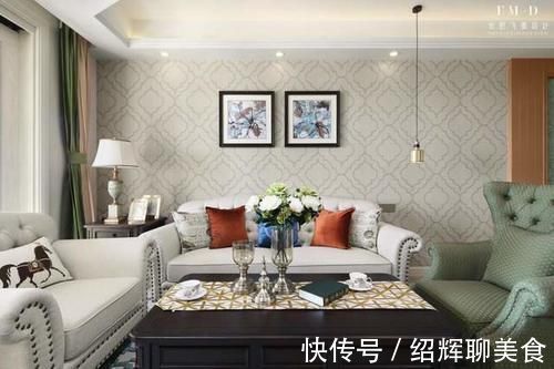 湖语|98㎡美式新家,半包9.6万,只是因为改了这3处,越看越实用