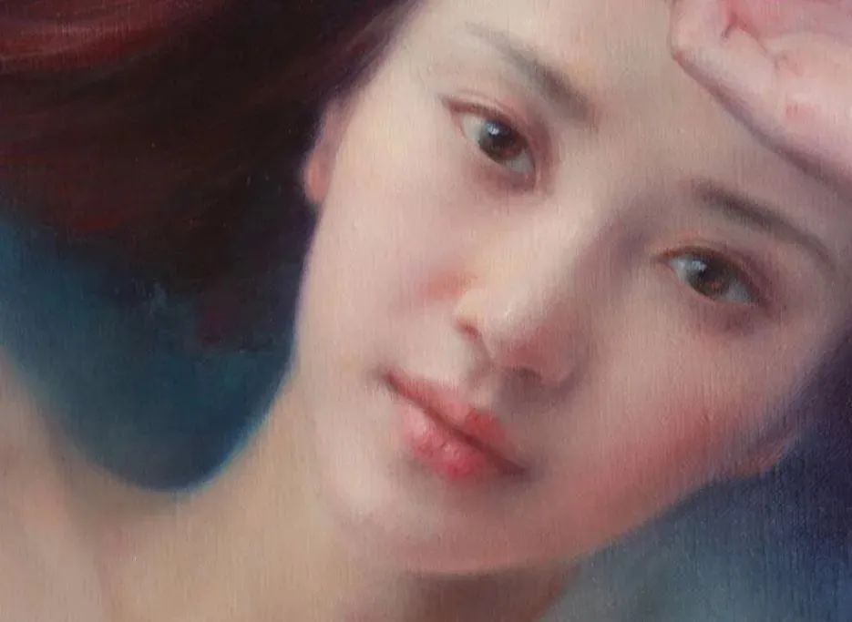 杨超@杨超:人体油画唯美而清雅脱俗,画出了东方女子的纯净与圣洁