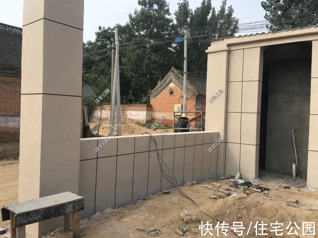 楼面|河南农村85万建三层别墅，比效果图还漂亮