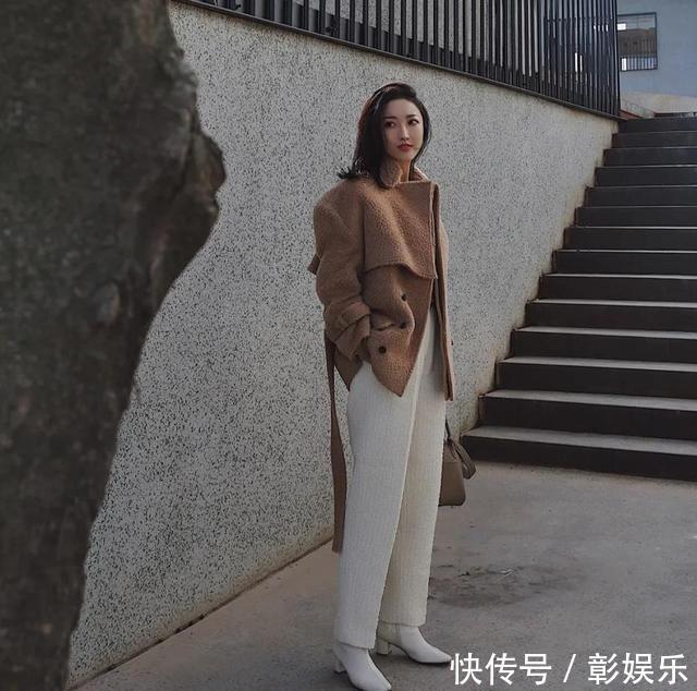 小个子女生,冬季穿大衣多选这“2个”长度,好看又显高