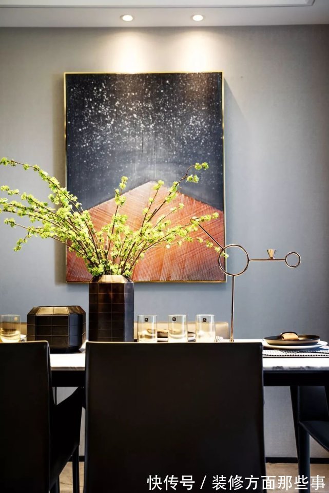 现代|100平现代简约风三居室,软硬装的设计都很漂亮!