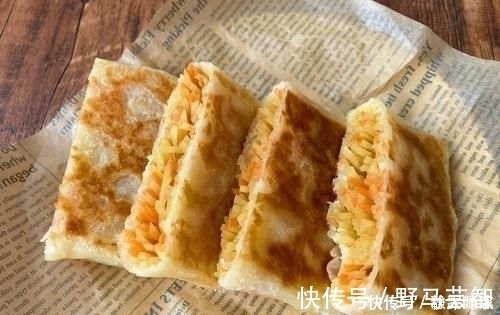 土豆丝|早餐,我家常吃这种饼,不用揉面,5分钟搞定简单省时有营养