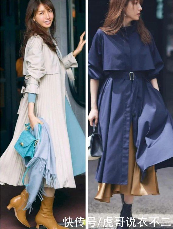 日本女人的优雅藏在风衣里，掌握“三要三不要”原则，赢得好气质