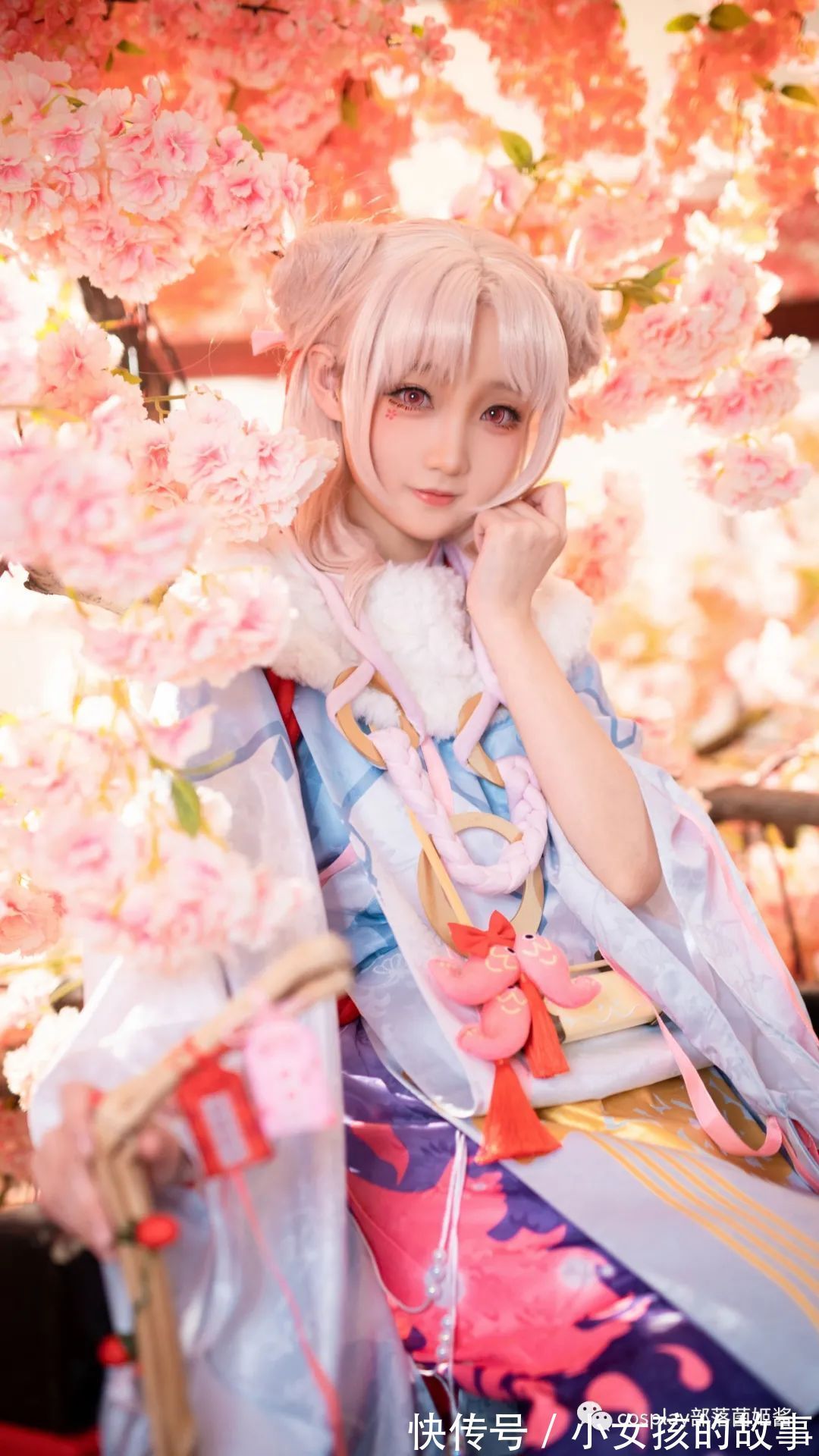 阴阳师|cos:阴阳师缘结神稚雪缱绻cos正片@鹤祈