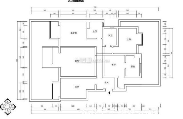 大户型|127平代原木风四居室,一起来感受沉静简约古朴风美好