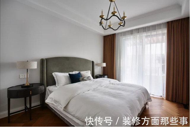 三居室|135平现代三居室,将古典融入纯白空间分外和谐