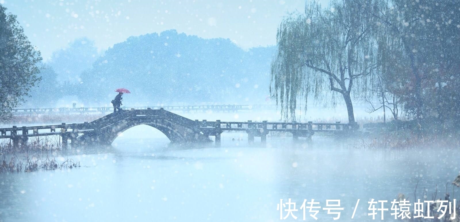 梅花#飞雪寄乡愁词两首，雪落倾城，念在心中，莫惧深冬寒，春天不遥远