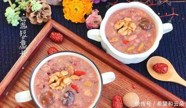 腊八粥必须放8种米吗“红绿黄白黑”寓意吉祥，喝一碗平安暖心