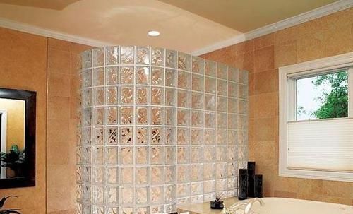 隔断|头次见到卫生间这样做隔断的，太聪明了，以后我家也这样装