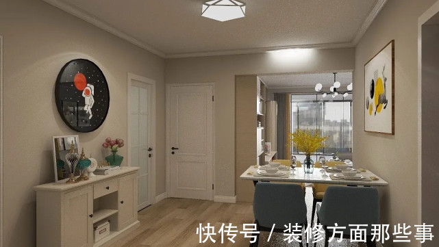 卫生间|90平现代二居室,浅绿色的卫生间这么潮吗?