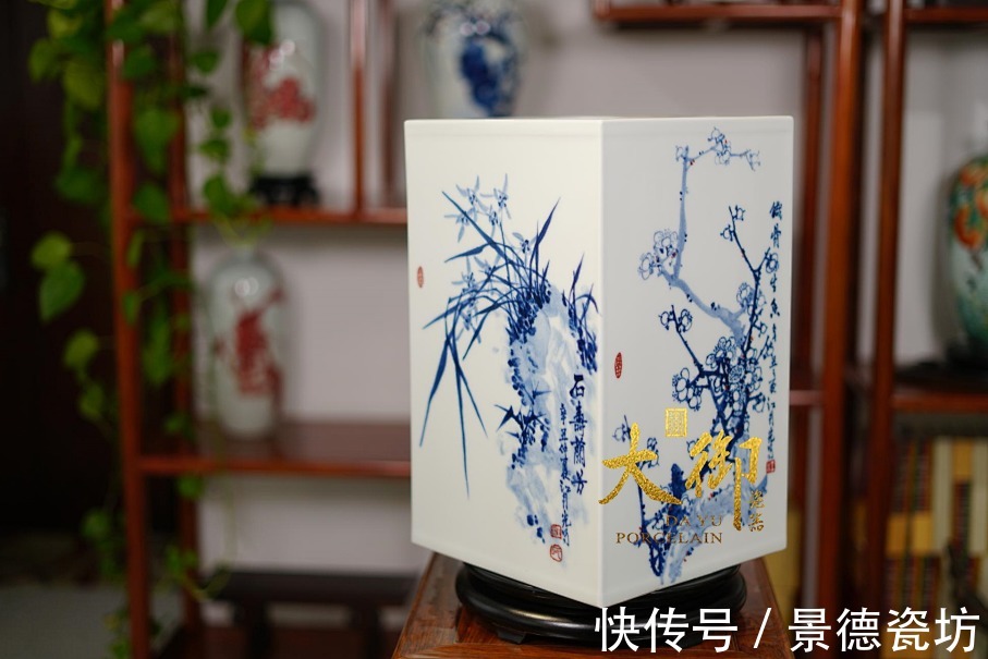 江西省#大御瓷器江月光——中国陶瓷艺术大师陆如关门弟子,当之无愧的古彩顶流!