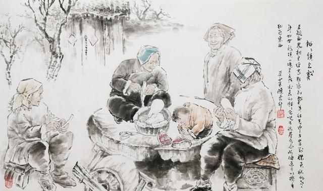  水墨画|他用“左手”画4幅画卖122万，网友夸赞天才，画家：我是因为它