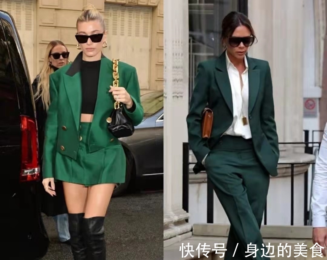 搭配 这样的“绿色搭配”,太适合初春穿了,看一眼就会爱不释手