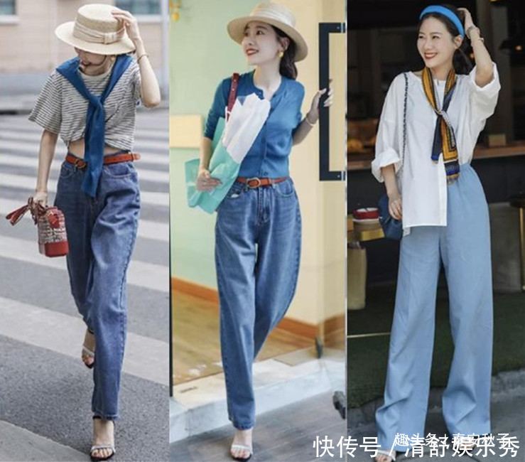 t恤|40岁+的女人:简洁的穿搭,会让你更显高级!