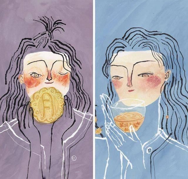 插画师@92年中国最美插画师,闭关一年画洛神,一笑倾城