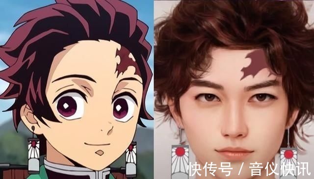 真人版|当《鬼灭之刃》被还原成真人,次元壁脆弱得不堪一击,这也太像了