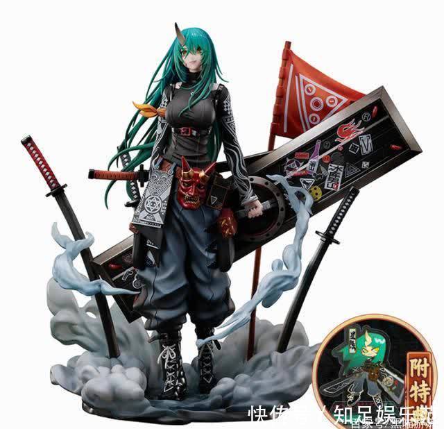 手办|明日方舟星熊狩标浪人手办公开 细节拉满的超帅气鬼姐