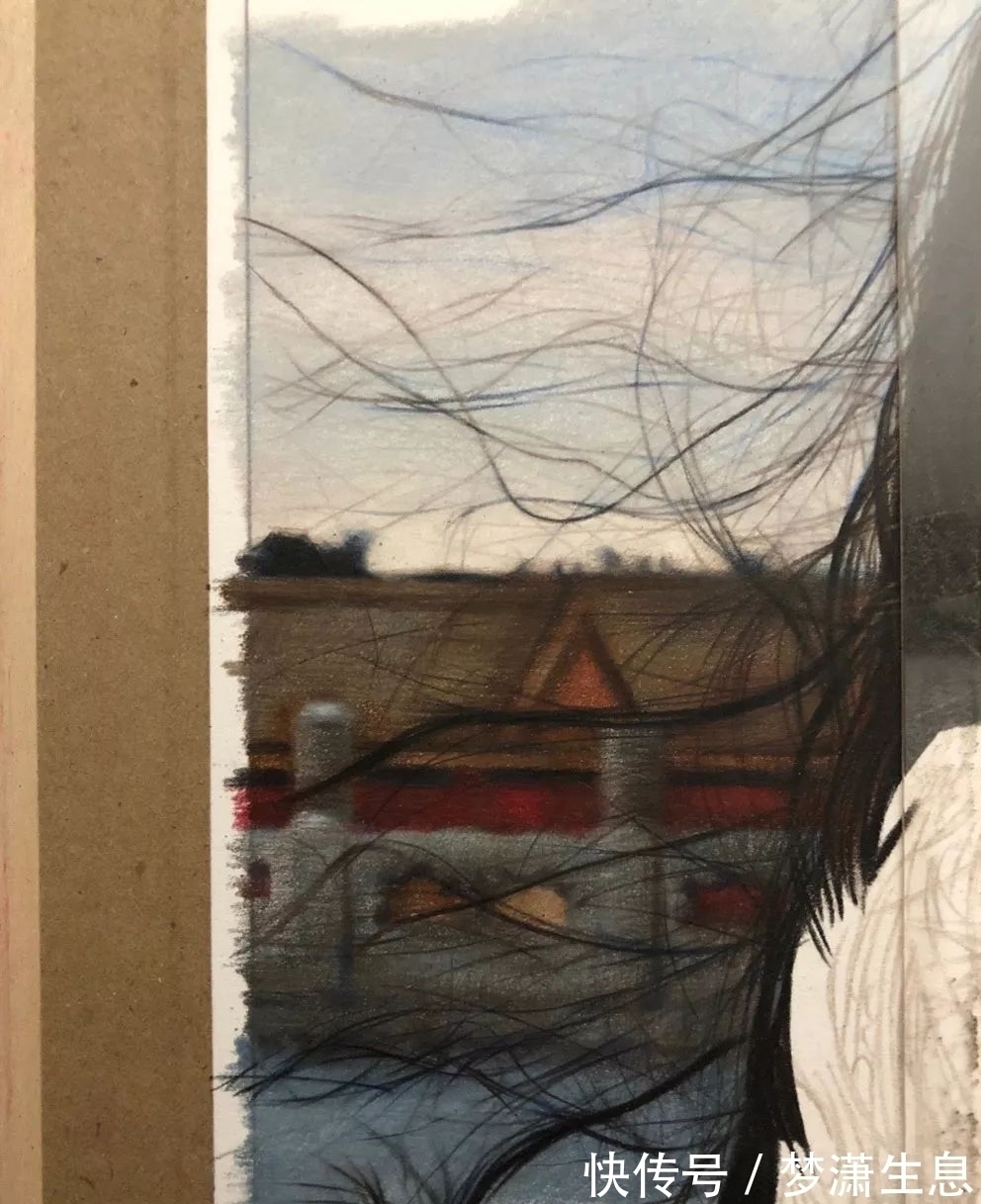 孟老师!清华美院男神酷似金城武!为一幅画累瘦17斤,堪比彩铅界“冷军”