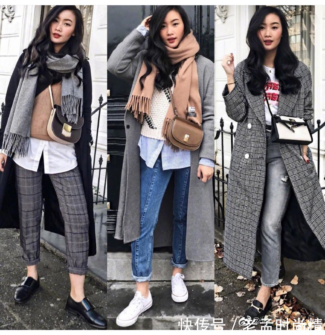 秋冬 换季穿衣太纠结?可盐可甜的秋冬穿搭,颜色搭配很值得借鉴