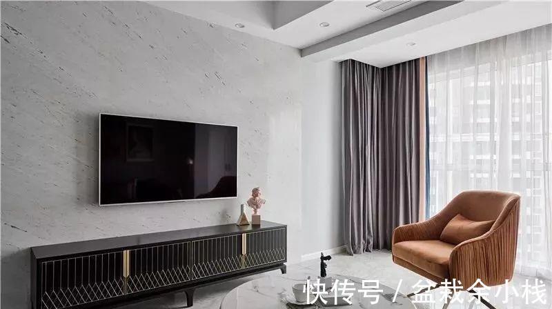 齐家栗子|94㎡轻奢风格装修,华丽优雅的空间,享受精致生活