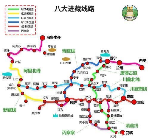 高等级公路|西藏的免费高速，景色宜人，颜值超高!