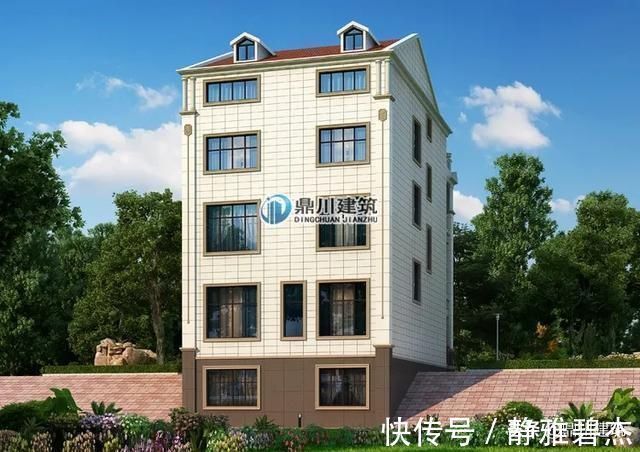 别墅|带地下室豪华高层别墅,占地虽小但却很霸气,落地窗大露台功能全