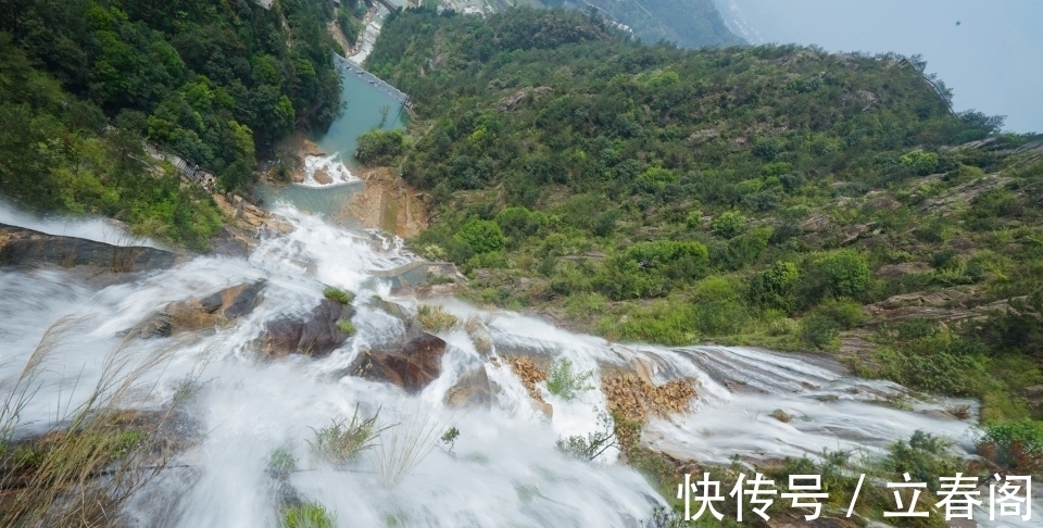 天台山|国内最“年轻”的瀑布，复流不过才几天的时间，一夜之间成为焦点