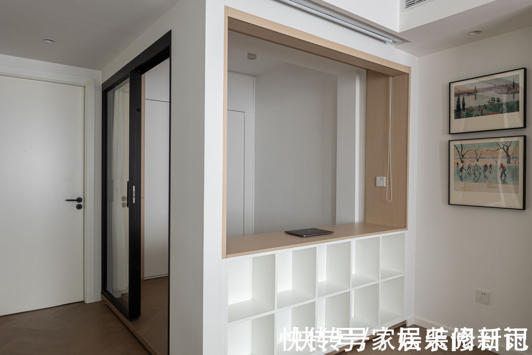 空间|60㎡改极简两房半,LDK客餐厨一体设计,空间显大堪称小户型典范