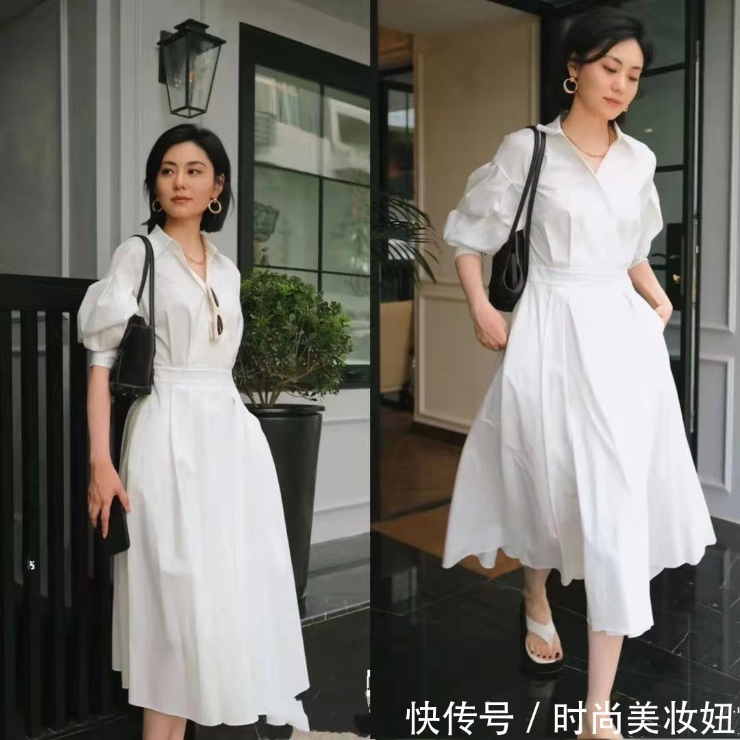 风采|40岁女人穿衣要显“气质”,极简穿搭高级大气,简单好学还舒适