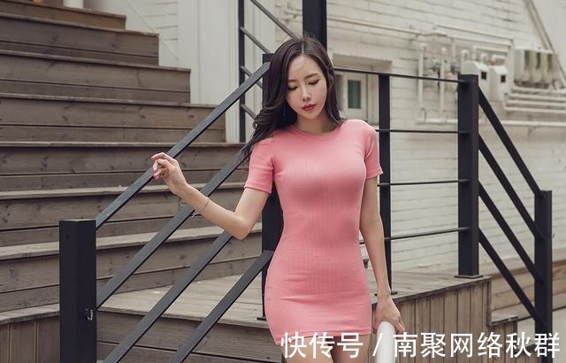身材|街拍 勾勒出优雅身材, 小姐姐显得甜美又年轻