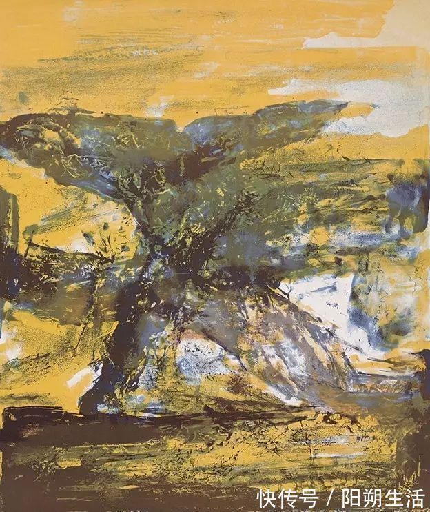 赵无极!我国的现实主义不仅否定了艺术,也否定了传统,艺术让我不怕死