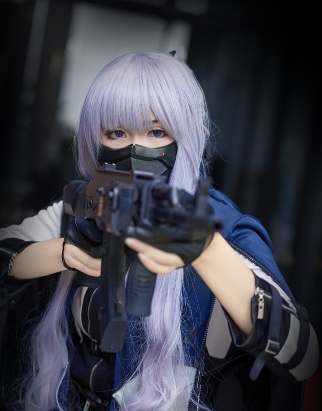 《少女前线》AK12cosplay