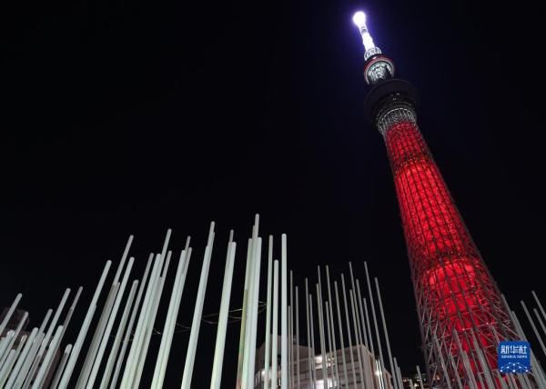 北京冬奥会|日本：“天空树”为北京冬奥会亮灯
