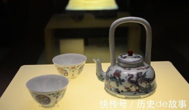 五伦&斗彩五伦图提梁壶体会儒家五伦思想精髓!