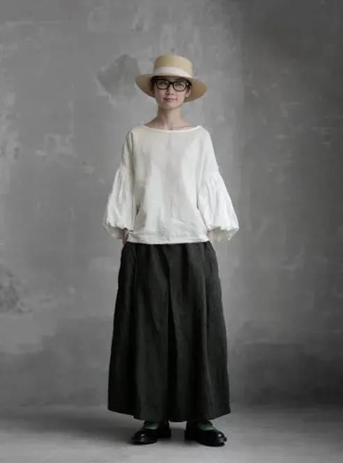 日本小个子妈妈今夏最爱盐系风简约清爽干净气质，减龄又显高