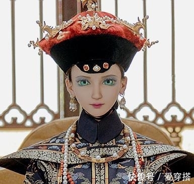 叶罗丽|《叶罗丽》当冰公主穿上清宫装,贵人装倾国倾城,皇妃装仙气满满