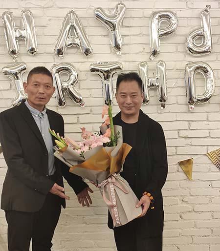  参观|中华美食春晚总导演喻太均受邀走进佰晟集团参观交流