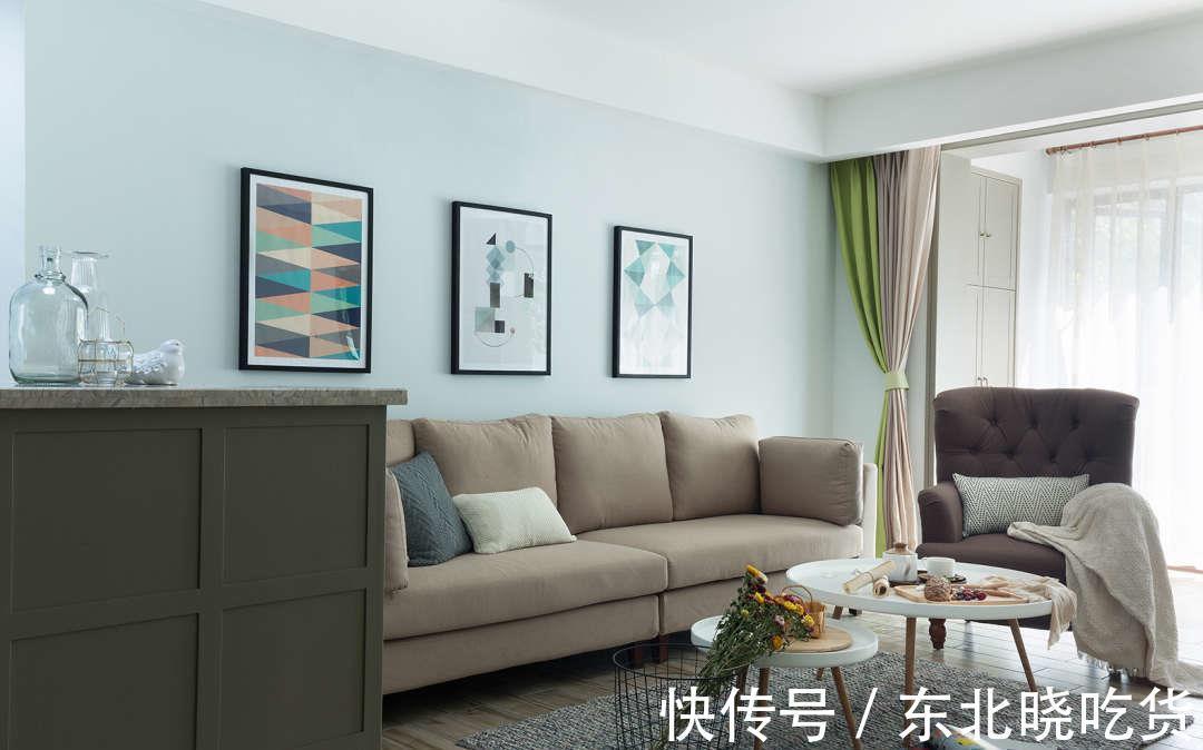 现代|现代简约三居室，用纯美配色勾勒格局，享受光影流年