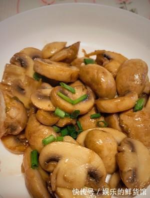 比肉好吃的素菜菜谱,清炒口蘑菇,简单美味营养,10分钟搞定