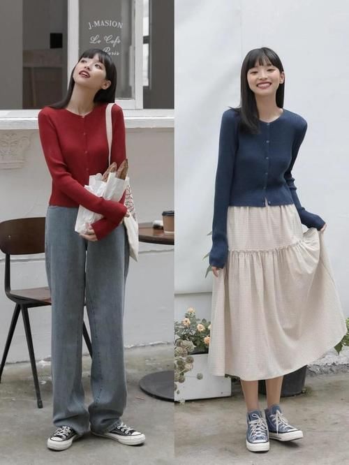 卫衣 秋天不一定非要穿卫衣,现流行的“上衣”长这样,气质温柔又大方