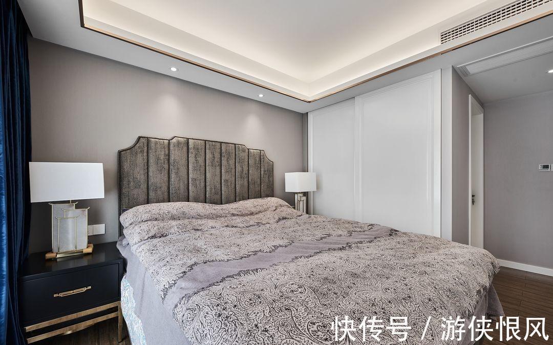 空间|浓郁的浪漫轻奢氛围,打造唯美三居室,让生活变得丰富立体