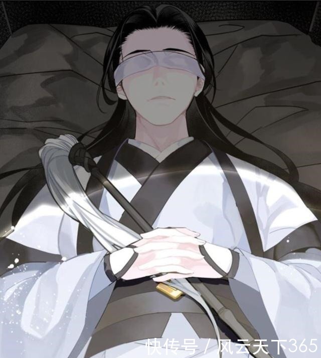 晓星尘|魔道祖师漫画魏无羡终于见到了师叔，他要共情，蓝思追心情复杂