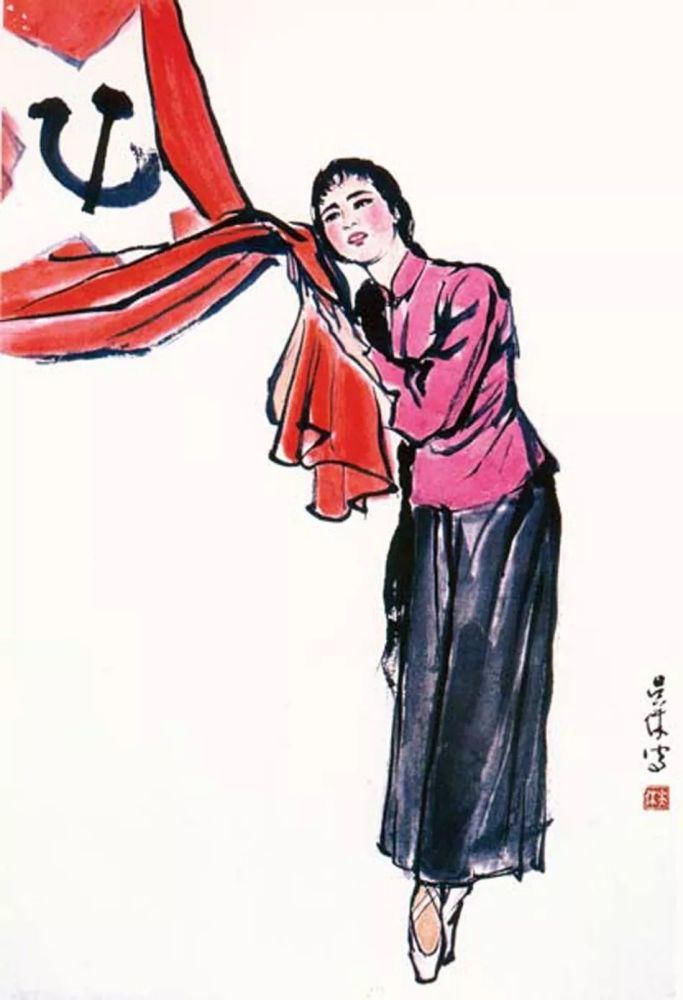 胸中存浩气，腕底起雄风——吴休 国画欣赏