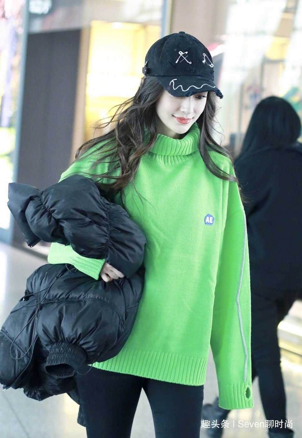 杨颖 “毛衣”要被Angelababy穿火了,搭配紧身裤减龄又保暖,气质出众