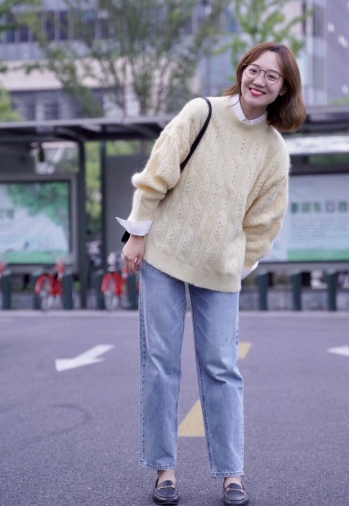 小个子 优雅女人都穿“乐福鞋”,比小白鞋更显气质,小个子也可以hold住